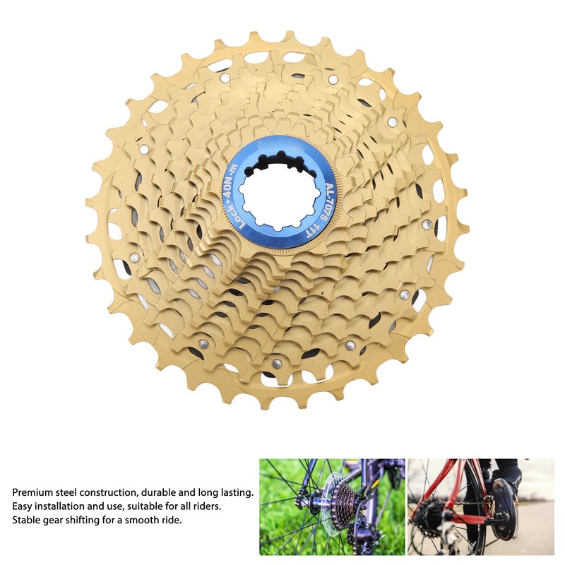 12 Speed Cassette 32T Steel Light Weight Hollow Design Low