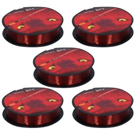 5Pcs 100M Nylon Lure Bait Fishing Line Wearproof Strong Toughness AntiBite Tackle Accessory(No.5 )