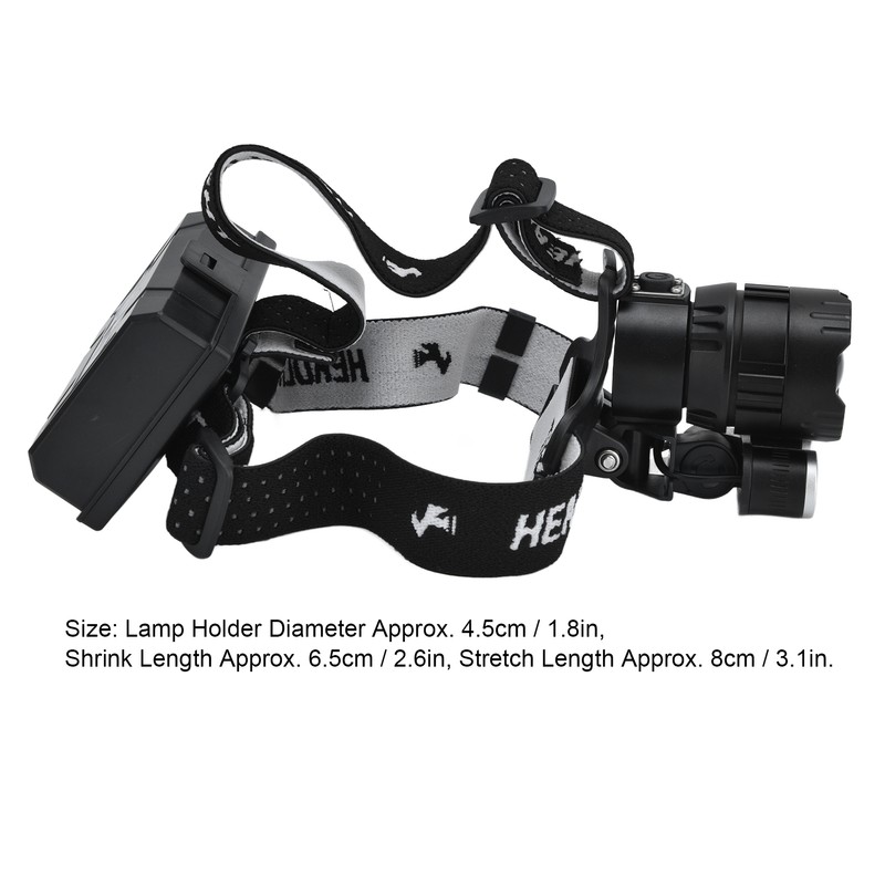 XHP160 Strong Headlight USB Charging Adjustable Waterproof Head Mounted Telescopic
