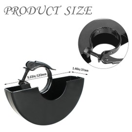 Rawolp 5 inch Cut-Off Tool Wheel Guard 125mm for DEWALT BOSCH MAKITA XAG04T XAG04Z XAG09Z XAG11Z RYOBI METABO Angle Grinders