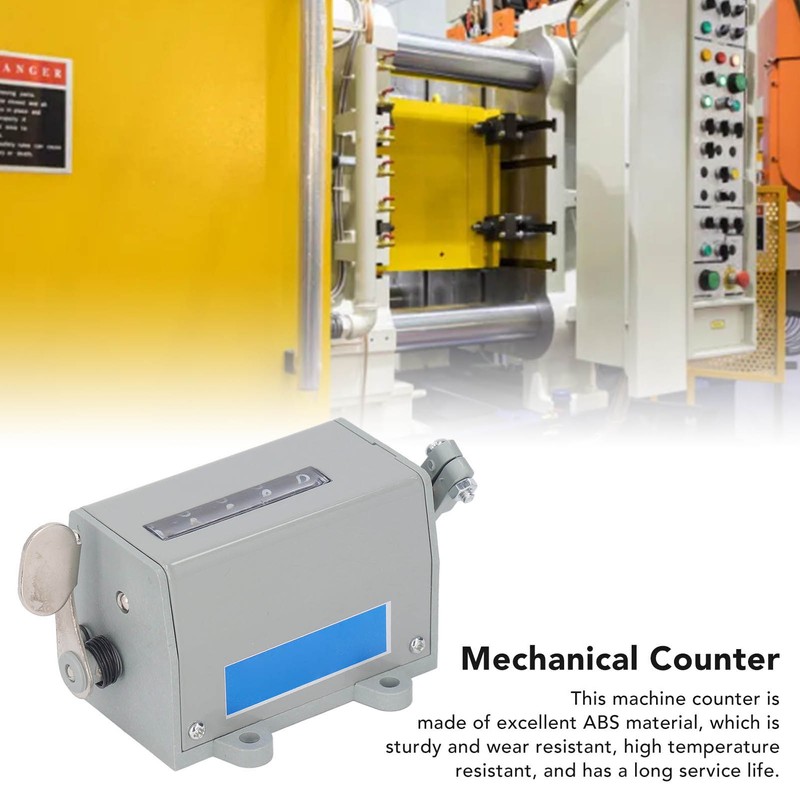 Hand Pull Tally Counter Industrial 5 Digit RPM Machine Manual