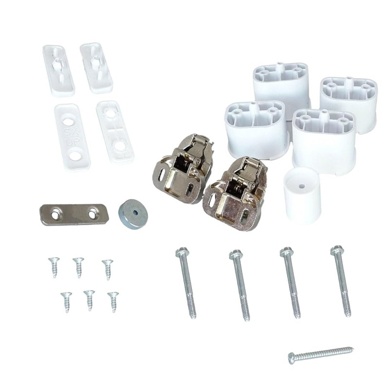 Aspares For Washing Machine Built In Cupboard Door Hinge Kit