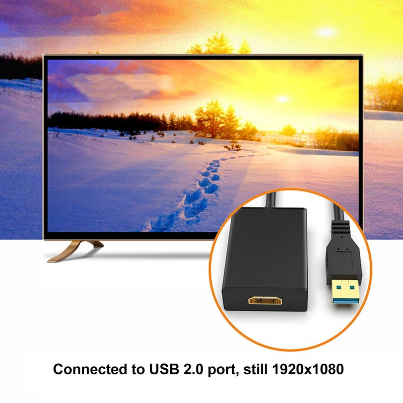 USB 3.0 to HD Multimedia Interface Adapter Supports 1080P Driver