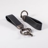 MING DI Genuine Leather Car Keychain (Night black)