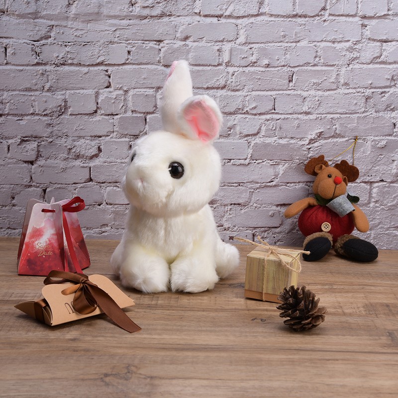 Simulation Animal Rabbit Plush Toy Playing Soft Toy for Children