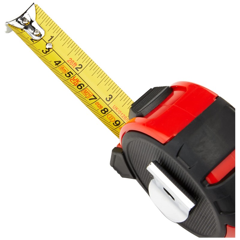 TIMCO 8MTAPEM Tape Measure - 8m/26ft