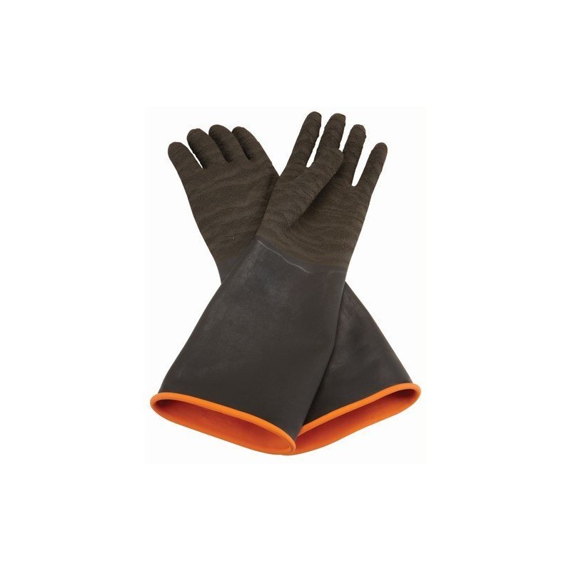 Heavy Duty Rubber Sandblasting Gloves for Replacement