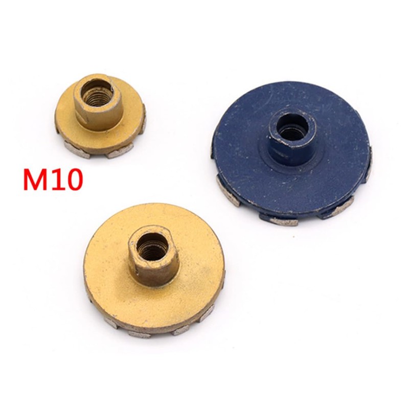 1Pcs 50mm Diamond Grinding Cup Wheel, Blue/Yellow Angle Grinder Disc