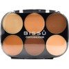 Paleta De Contorneadores En Polvo, Bronzer, Contour, Iluminador - 24