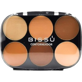 Paleta De Contorneadores En Polvo, Bronzer, Contour, Iluminador - 24 G Tono 02