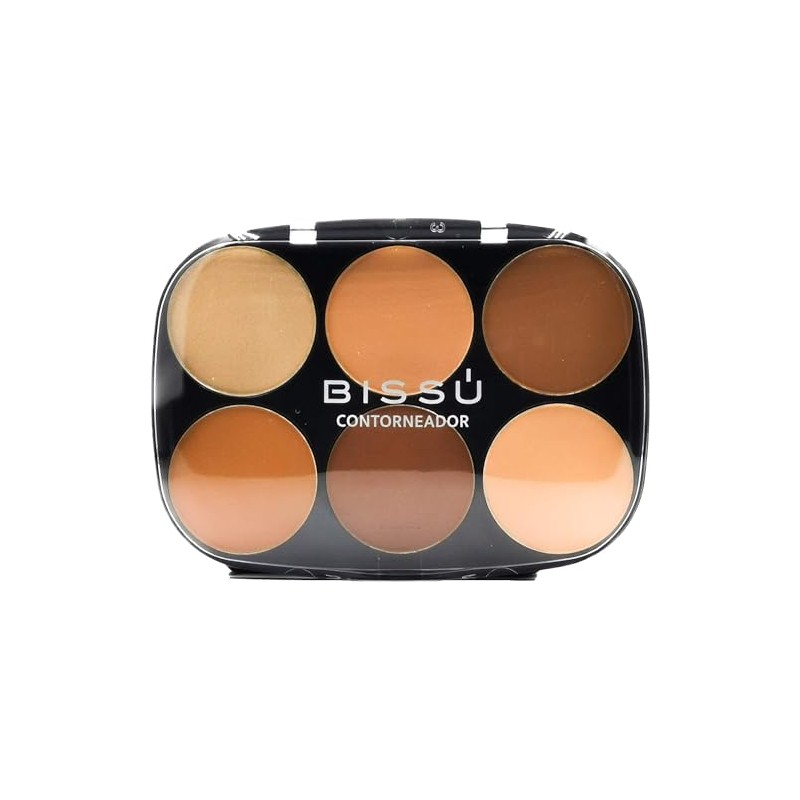 Paleta De Contorneadores En Polvo, Bronzer, Contour, Iluminador - 24