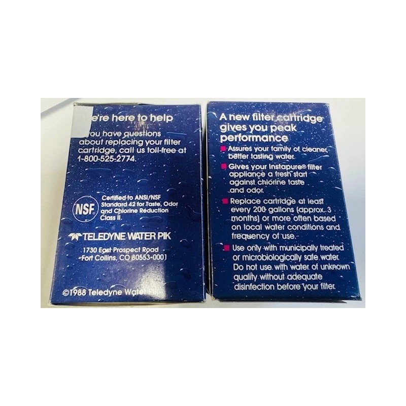 Teledyne Water Pik (2) Instapure Water filter Pik Model R-2C
