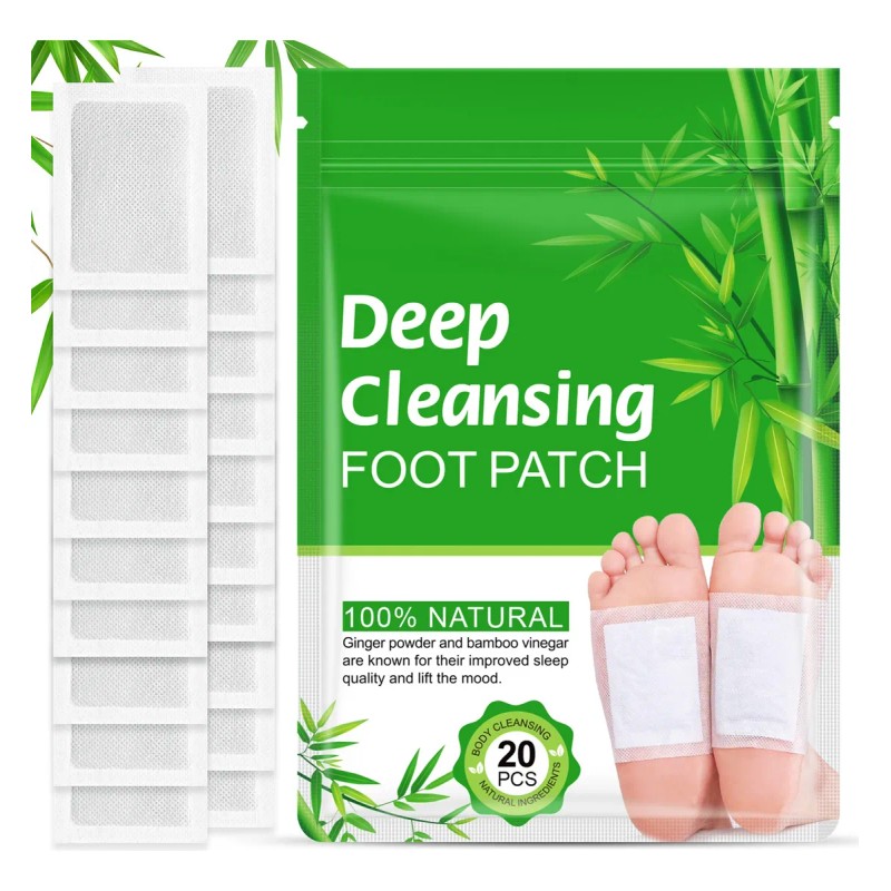 Parches Detox Pies + Limpieza Natural Noche | Kit 60