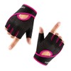 Weightlifting Gloves, Half Finger Gym Workout Gloves with Non-Slip Padded
