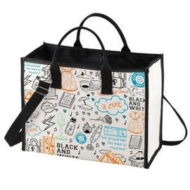 BWWKTOP Singer Lyrics Tote Bag Singer Album Gifts Song Lyrics Inspired Shoulder Bag Singer Merchandise (must be love BG)