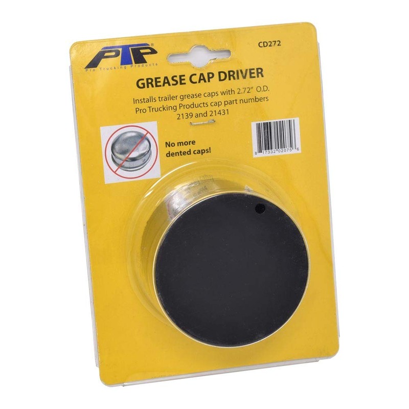 Pro Trucking Products Trailer Axle Dust/Grease Cap Installation Kit, 3