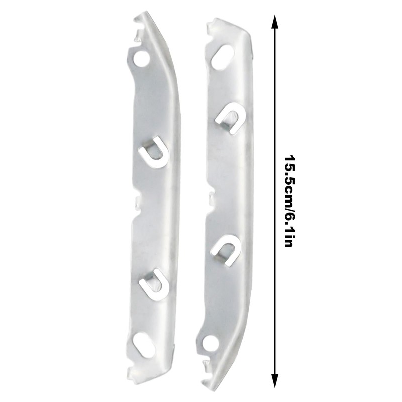 UOIENRT 1 Pair Front Bumper Bracket Left and Right Side