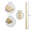 Ken Chiku - Bamboo Chopsticks Tensoge 21cm - 100 Pairs