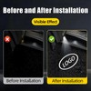 4Pcs Car Door Lights Logo Projector Compatible with LS/ES/is/LX/RX/GS/GX/RC/UX Car