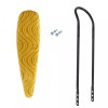 OG Original Lowrider 20" ORIGINAL LOWRIDER Velour Gold Banana Seat W/Black SissyBar 20" Bicycl