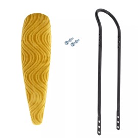 OG Original Lowrider 20" ORIGINAL LOWRIDER Velour Gold Banana Seat W/Black SissyBar 20" Bicycl