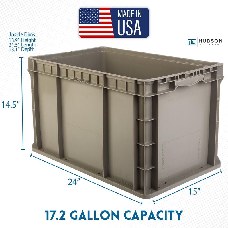 Hudson Exchange 24 x 15 x 14.5 (1 Pack) Straight