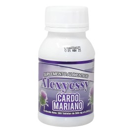 Cardo Mariano 200 Tab Alexyessy Natural Sabor