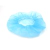 Disposable Bouffant Caps Scrub Surgical Caps 100 Pack 21" Blue