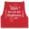 Geschenk mit Namen personalisiert by Shirtracer - Apron - Cooking
