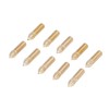 10Pcs 3D Printer Nozzle Kit High Flow Smoother Operation Bass
