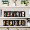Sintuff 2 Pack 7 Folding 4x6in Hinged Picture Frame Foldable