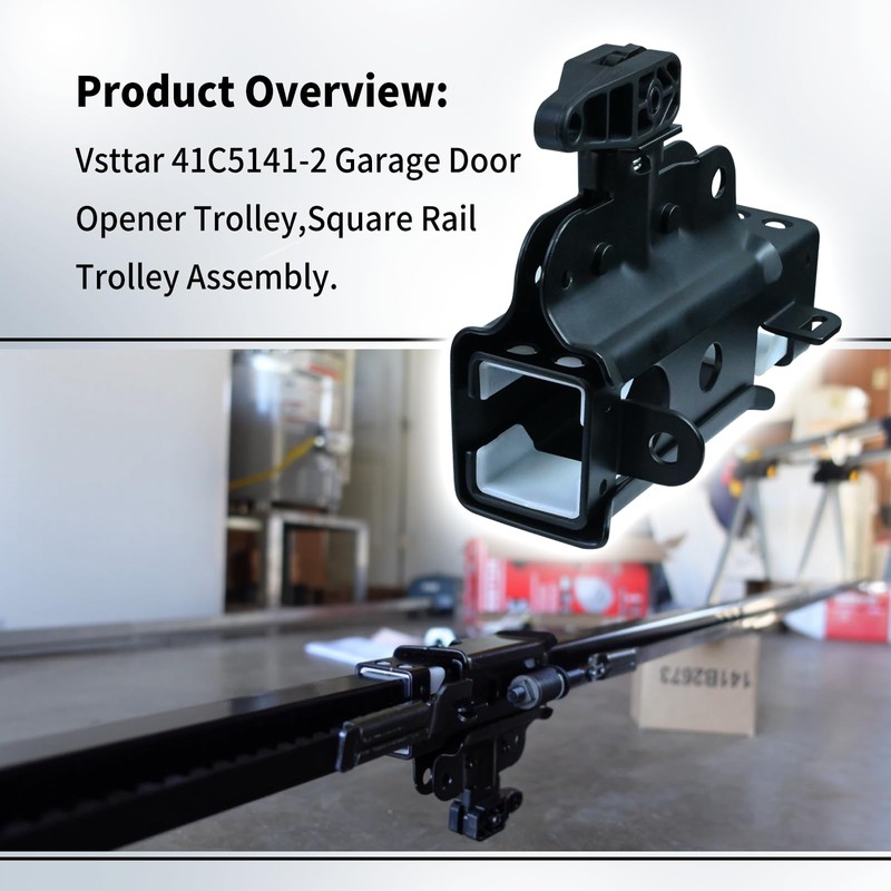 Vsttar 41C5141-1 & 41C5141-2 Garage Door Opener Trolley, Compatible with