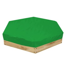 Sand Pit Cover Kids al Protector Garden Bath Multicolor Waterproof Sandbox Sunshade Toys Backyard Covering for Outdoor Garden (Green)