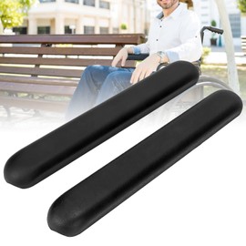 Waterproof Wheelchair Arm Pad, Wheelchair Accessory, Universal Armrest Pad Replacement Accessory with Screw for Most Manual Wheelchairs