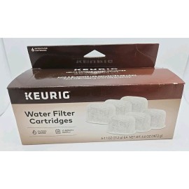 Keurig Water Filter Refill Cartridges - Pack of 6 New/Sealed