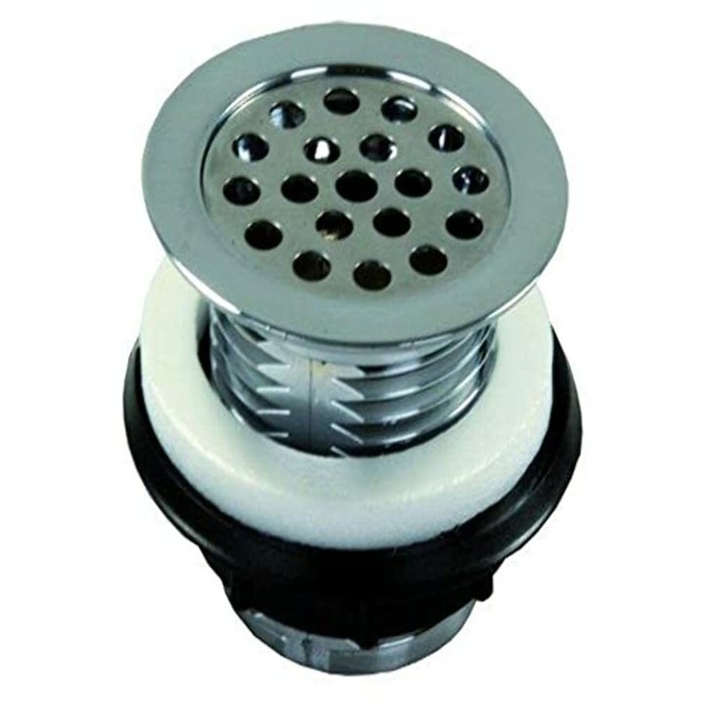 JR Products 95175 Shower Strainer with Grid - Chrome