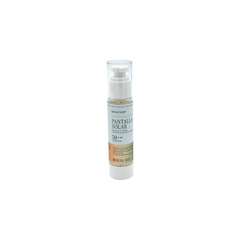 ROSICLER | Pantalla Solar Facial Mineral de Alta Protección 50ml