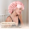 Yanibest Silk Bonnet for Sleeping Women, Satin Lined Hair Bonnet