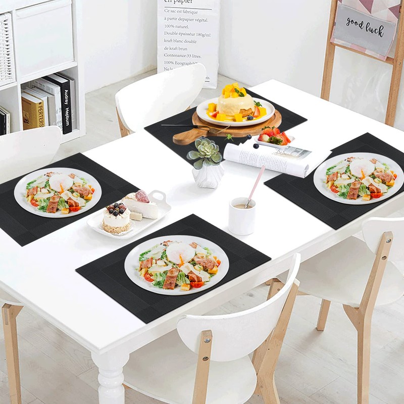Homcomodar Table Place Mat Set of 6 with 180cm Table