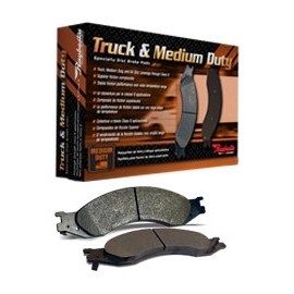 Raybestos Premium Raybestos Specialty Truck & SUV Replacement Rear Metallic Disc Brake Pad Set for Select Dodge and Freightliner Sprinter 2500/3500 Model Years (SP1006TR)
