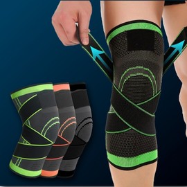 Sports Knee Support Sleeve - Joint & Patella Protection for Running, Hiking, Gym, Soccer, Basketball, Volleyball Knee Support Black/S 2ea