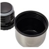 Thermos 187011 ThermoCafé Stainless Steel Flask, Hammertone Grey, 500 ml