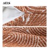 AELS Boho Decorative Textured Throw Pillow Covers 18x18, Organic Modern