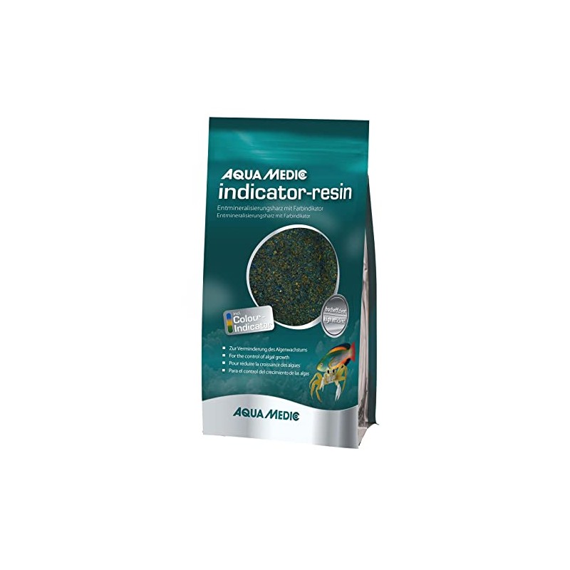 Aqua Medic Indicator Resin 1000 ml Demineralisation Resin with Colour