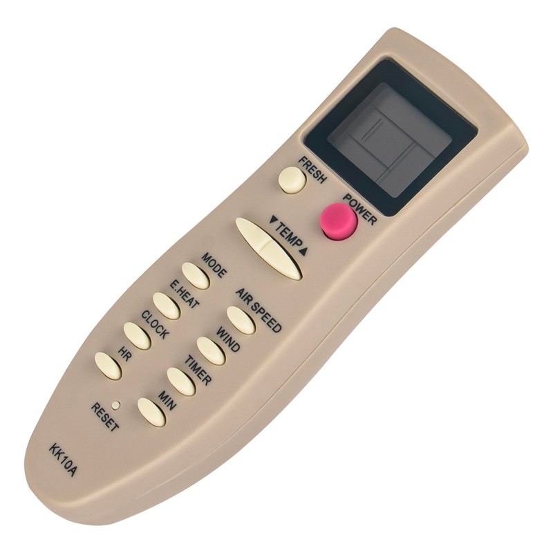VINABTY KK10A Replacement Remote Control KK10A Air Conditioner Remote Control