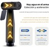 Bidet Pulverizador de Acero Inoxidable con Soporte y Manguera de