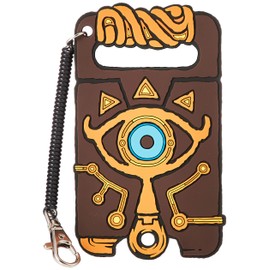 Saneboeki The Legend of Zelda Breath of the Wild Miscellaneous Goods Rubber Pass Case (Seeker Stone) W3.0 x D0.3 x H5.0 inches (W7.5 x D0.7 x H12.8 cm) ZZ24