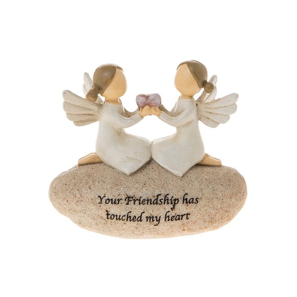 Your Friendship Has Touched My Heart Sentimental Pebble Gift