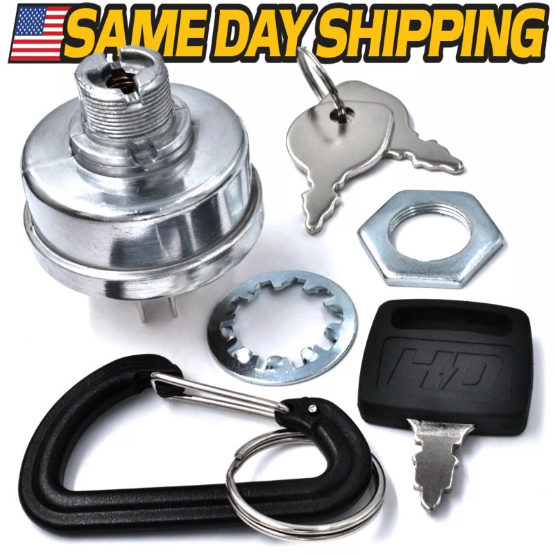 HD Switch Starter Ignition Switch fits ExMark Toro 1-543070 w/3