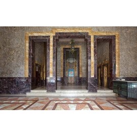 HistoricalFindings Photo: Interior of Bacardi Rum Building in Havana,Cuba,Carol Highsmith,Photographer